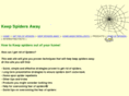 keepspidersaway.com