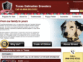 texasdalmatianbreeders.com