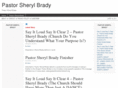 pastorsherylbrady.com