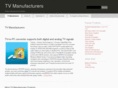 tv-manufacturers.com