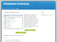 hardwareinventory.net