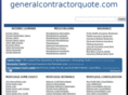 generalcontractorquote.com