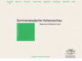 sommerakademie-hohenaschau.de