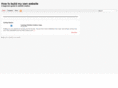 howtobuildmyownwebsite.org