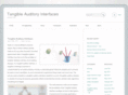 tangibleauditoryinterfaces.de