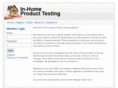 inhomeproducttesting.com