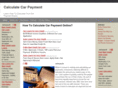 calculatecarpayment.org