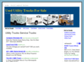 used-utility-trucks-forsale.com