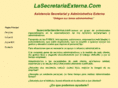 lasecretariaexterna.com