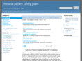 nationalpatientsafetygoals.com