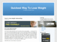 quickestwaytoloseweightinfo.com