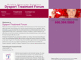 dysporttreatmentforum.org