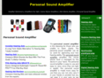 personalsoundamplifier.org