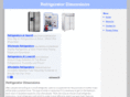 refrigeratordimensions.net