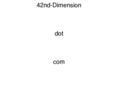 42nd-dimension.com