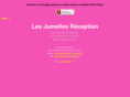 lesjumelles-reception.com