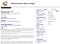 authorizationlettersample.org
