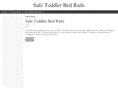 safetoddlerbedrails.com