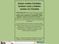 casascordobarural.com