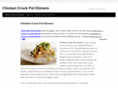 chickencrockpotdinners.com
