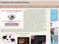 graduationpartyinvitationwording.com