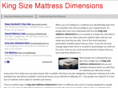 kingsizemattressdimensions.com
