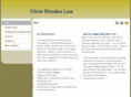 chrisrhodeslaw.com