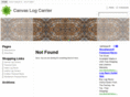 canvaslogcarrier.com