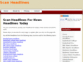 scanheadlines.com
