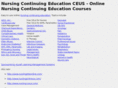 nursingonlinece.com