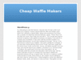 cheapwafflemakers.com