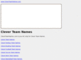 cleverteamnames.com