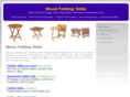 woodfoldingtable.net