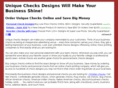 buyuniquechecks.com