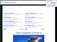 goodcompaniestoinvestin.com