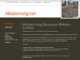 absperrung.net