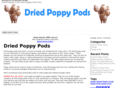 driedpoppypods.net