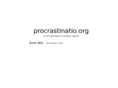 procrastinatio.org