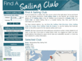 findasailingclub.com