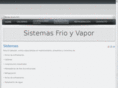 sistemasfrioyvapor.info