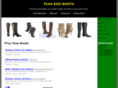plussizeboots.org