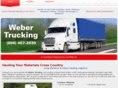 webertruckingllc.com