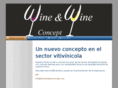 wineandwineconcept.com