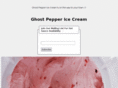 ghostpeppericecream.com