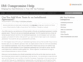 irscompromisehelp.com