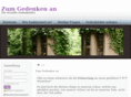 zum-gedenken-an.com