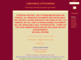 laboratoryofevolution.net