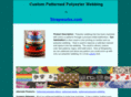 patternedwebbing.com