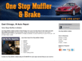onestopmuffler-brake.com