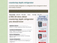 countertopdepthrefrigerator.com